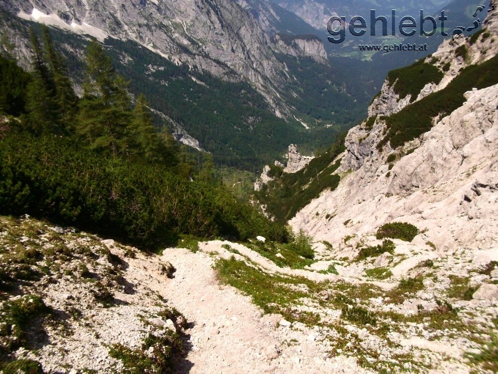 Nochmal zum Schwitzen wird’s am Salzsteig.