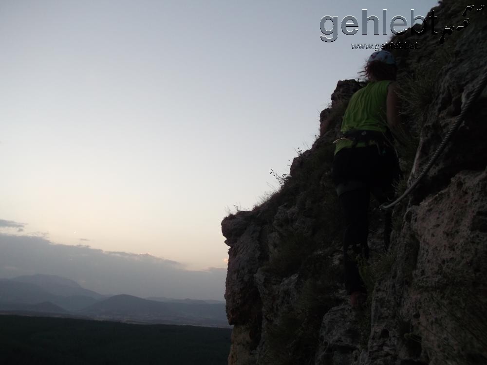 a bissl schief - im Abendlicht