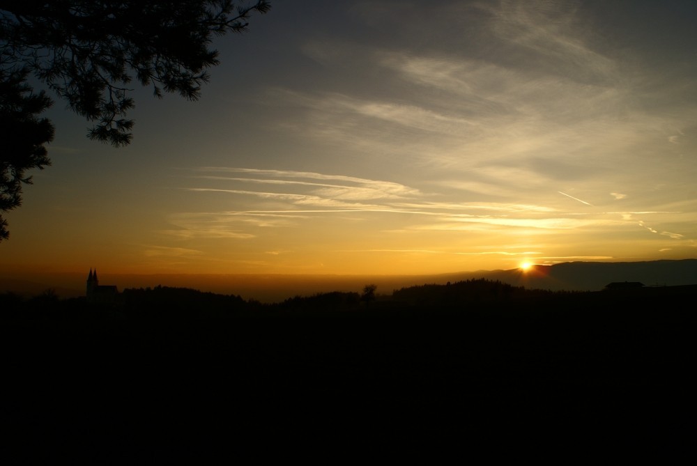 Auf der Kaltenberger Höhe hat man einen feinen Ausblick.