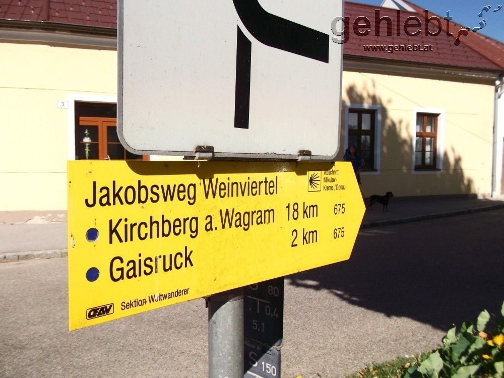 Vorrang für den Jakobsweg Weinviertel.