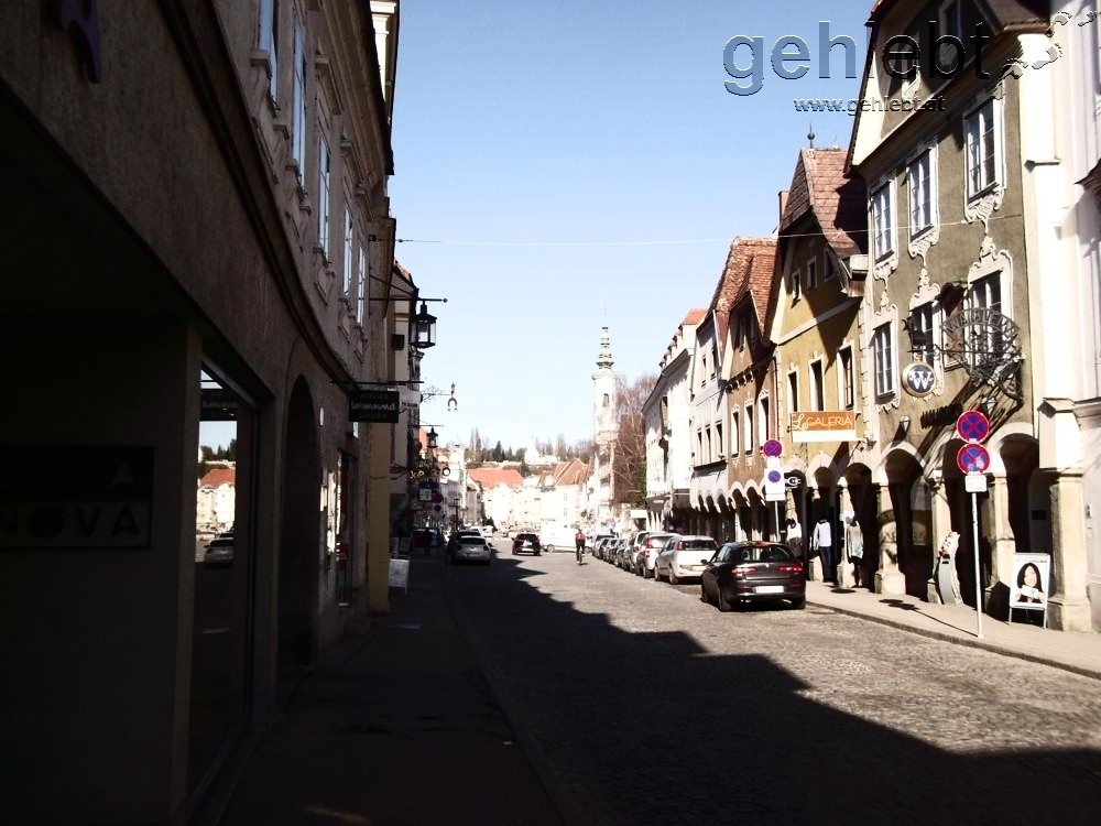 am Stadtplatz Steyr...