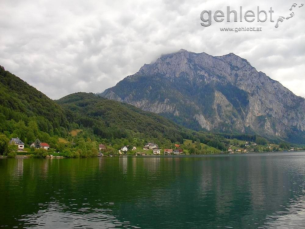 Traunsee mit Traunstein