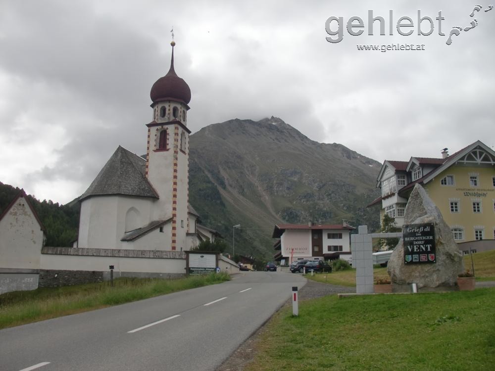 Bergsteigerdorf Vent im Ötztal