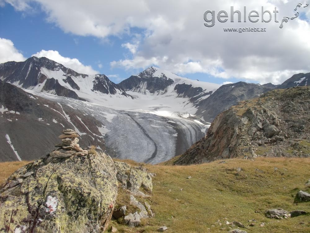 Blick auf den Schalfferner und Hintere Schwärze.