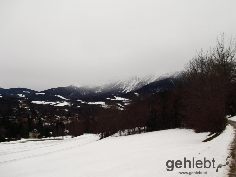 Winterwanderung Naturfreundehaus Knofeleben - Rax eingehüllt