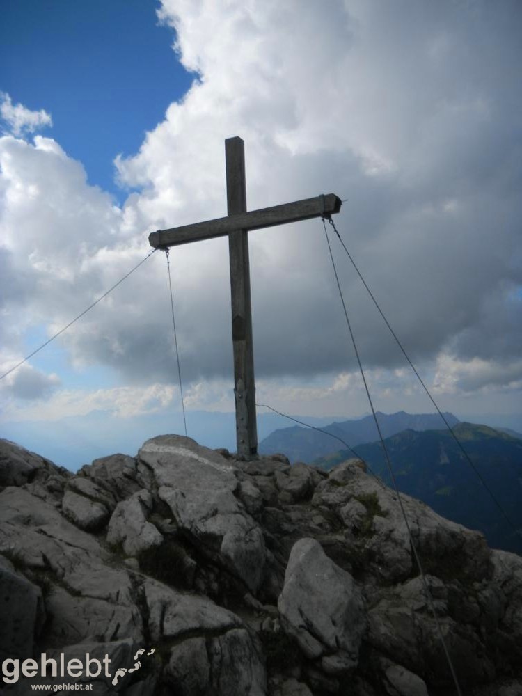 Augstenberg, Liechtenstein - Gipfel Augstenberg