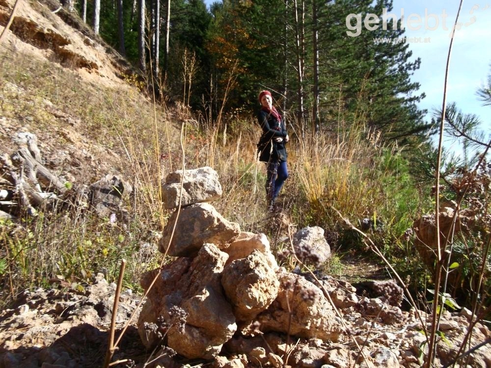 Alina weiß wo der Weg uns hin führt.