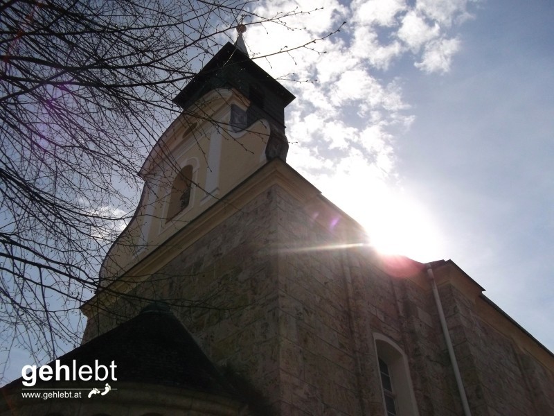 Romanische Kirche "Unbefleckte Empfängnis Mariae" in Thernberg - schon seit mindestens 865 n. Chr. 