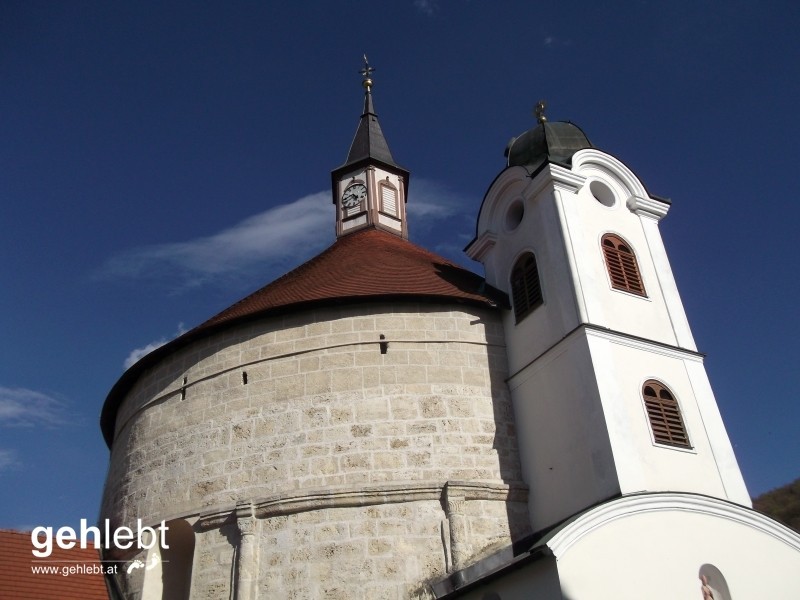 Die romanische Rundkirche von Scheiblingkirchen wurde schon im 12. Jahrhundert errichtet.