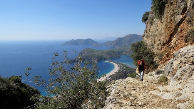 Lykischer Weg nahe Ölüdeniz