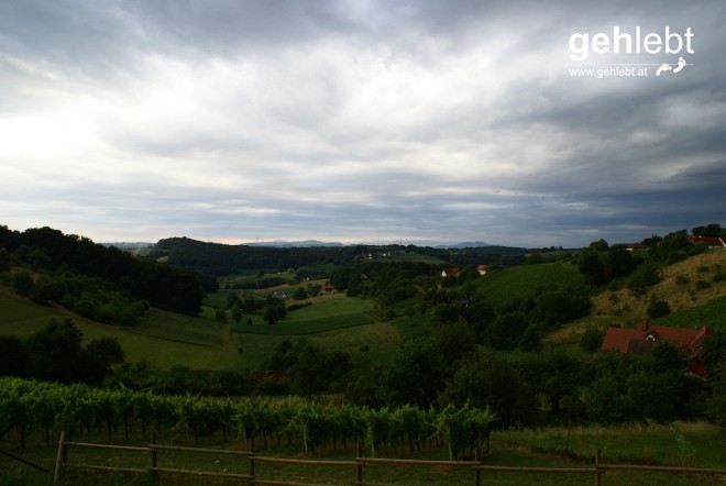 Eine ganz eigene Gewitter-Stimmung umgibt die Südoststeiermark.
