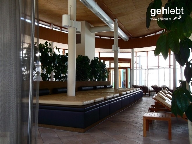 Im Gegensatz zu den freien Bereichen im Erlebnisbad ist im Schaffelbad Ruhe und Stille angesagt.