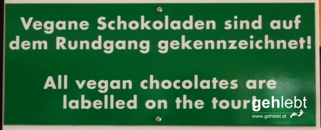 Und ja, es gibt genug vegane Schokolade in der zotter Schokoladen Manufaktur.
