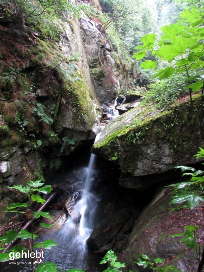 In der wildromantischen Stillensteinklamm.