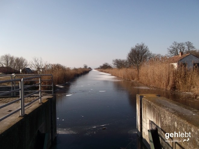 Der 1909 fertiggestellte Einser-Kanal.