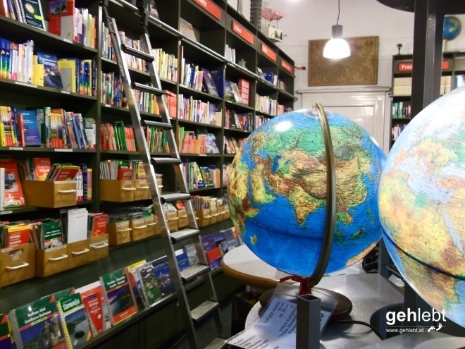 Wo die Welt eine Kugel ist: Reisebuchhandlung Schropp.